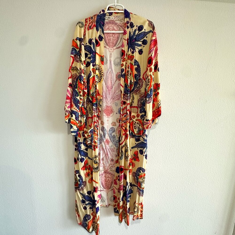 NATURAL LIFE Multicolor Kimono Top